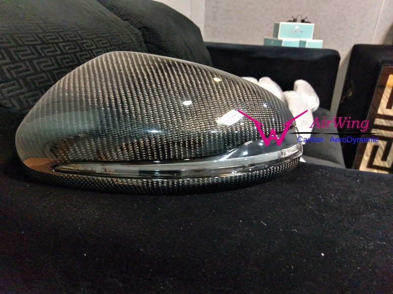 Benz W205 carbon mirror cover-replacement 05